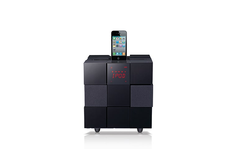 LG iPod Docking Speaker 80 watt dengan Subwoofer untuk iPod, iPhone dan iPad, ND8520